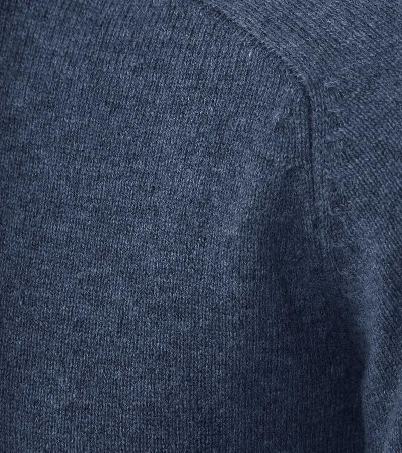 Steppin' Out Trui Lamswol Mid Blauw - Foto 2