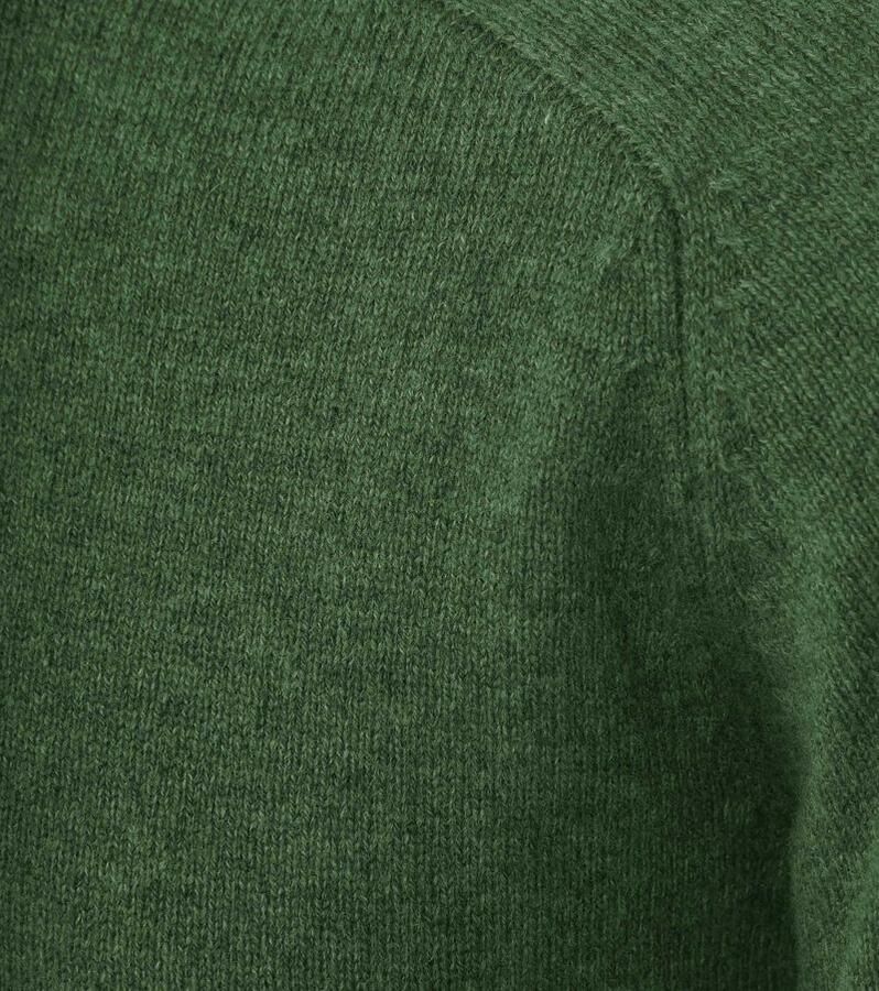 Steppin' Out Trui Lamswol Mid Groen - Foto 2