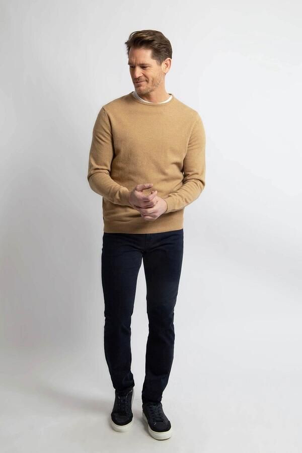 Steppin' Out Trui Merinowol Beige - Foto 4