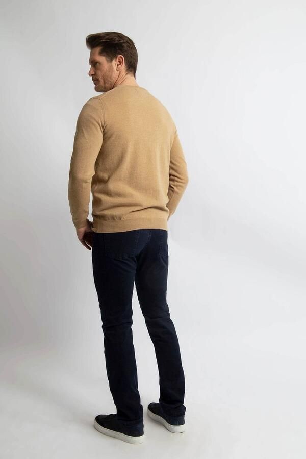 Steppin' Out Trui Merinowol Beige - Foto 5
