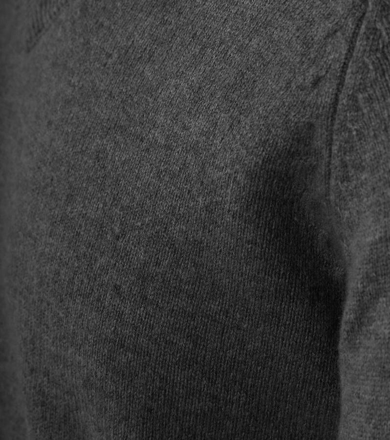 Steppin' Out Trui V-hals Lamswol Antraciet - Foto 2
