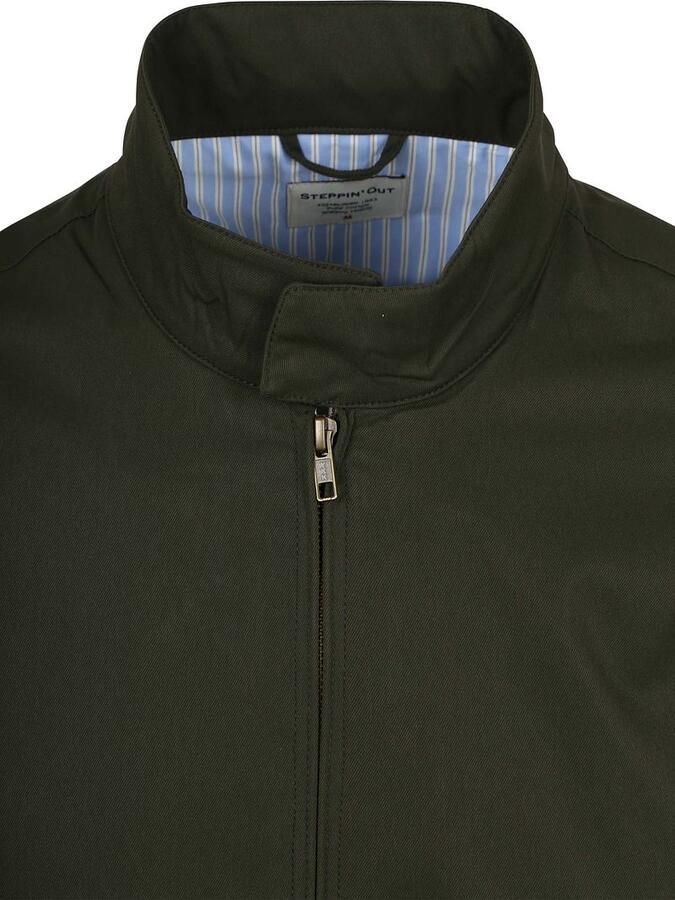 Steppin' Out Turbo Twill Jacket Donkergroen