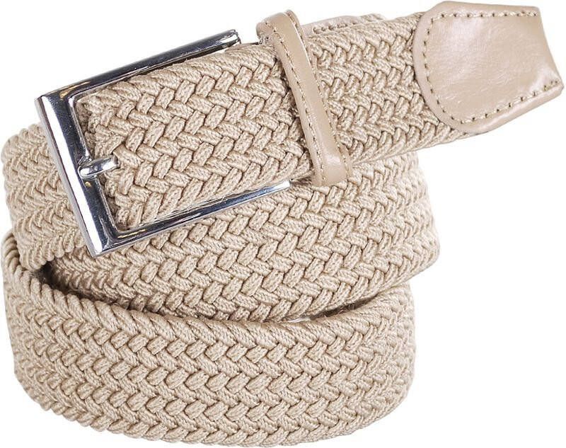 Suitable Gevlochten Riem Beige