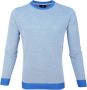 Suitable Katoen Pullover Thomas Blauw - Thumbnail 1