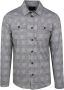 Suitable Sweater Liv Overshirt Geruit Grijs - Thumbnail 1