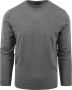 Suitable Merino Pullover Ronde Hals Antraciet - Thumbnail 1