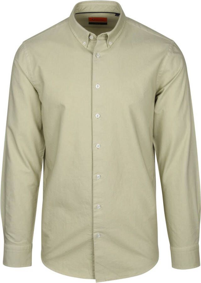 Suitable Overhemd BD Oxford Lichtgroen