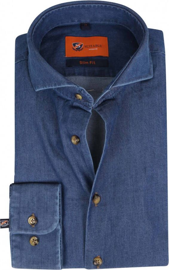 Suitable Overhemd Denim 156-7