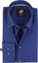 Suitable Overhemd Smart Indigo Blauw - Thumbnail 1