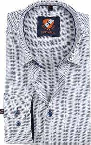 Suitable Overhemd Wit Dessin 188-2