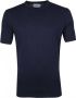 Suitable Prestige T-shirt Knitted Navy - Thumbnail 1