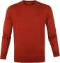 Suitable Pullover Merino O-neck Cognac - Thumbnail 1