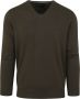 Suitable Pullover Vini V-Hals Mid Groen - Thumbnail 1