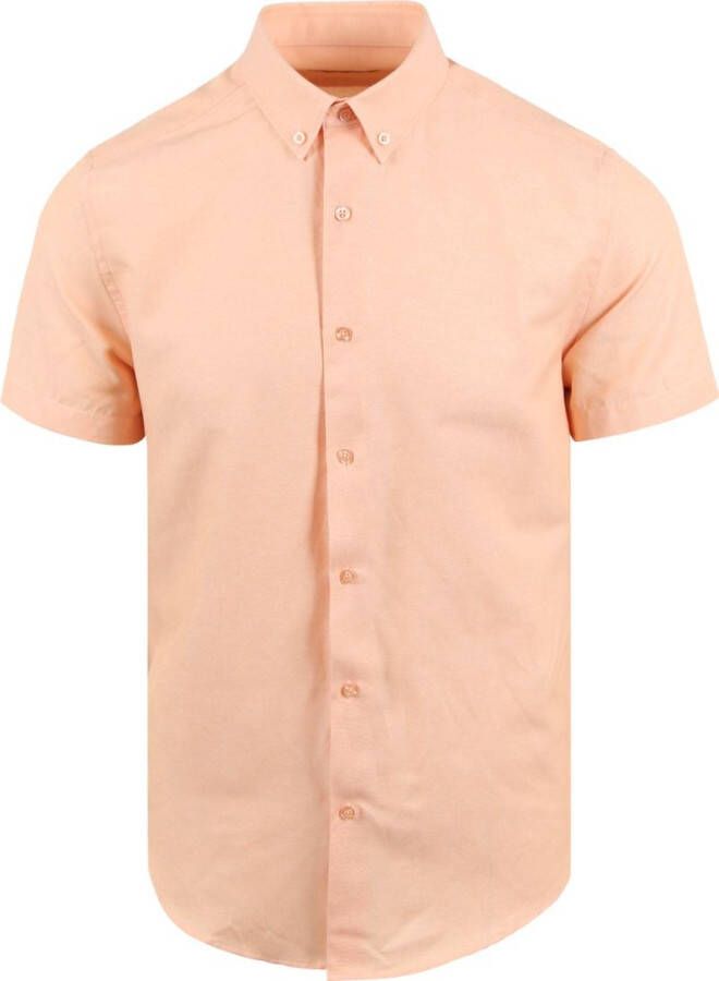 Suitable Short Sleeve Overhemd Oranje