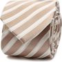 Suitable Stropdas Zijde Streep Beige - Thumbnail 1