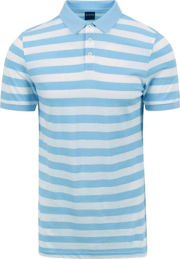 Suitable Balky Polo Lichtblauw