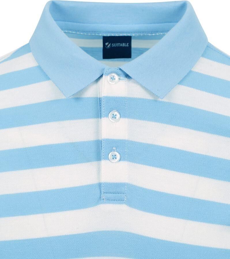 Suitable Balky Polo Lichtblauw - Foto 2