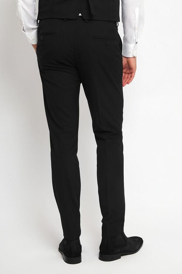 Suitable Broek BASE Pantalon Zwart - Foto 3