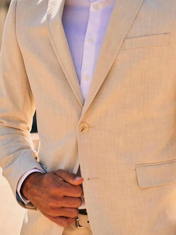 Suitable BASE Suit Ecru - Foto 3