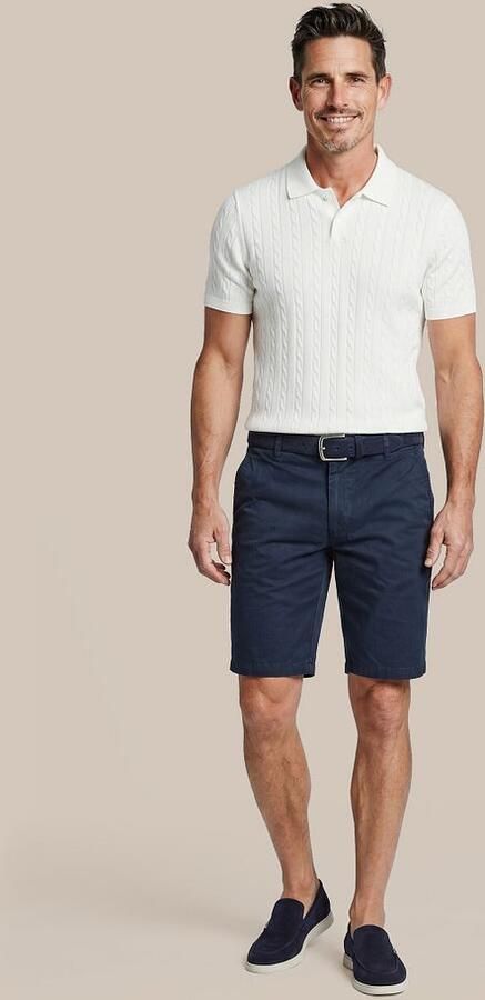 Suitable Broek Berry Short Donkerblauw - Foto 5