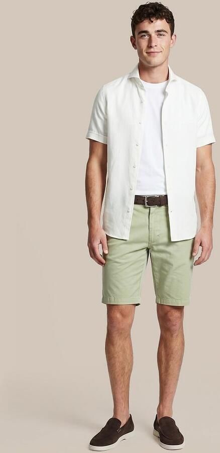 Suitable Broek Berry Short Groen - Foto 5