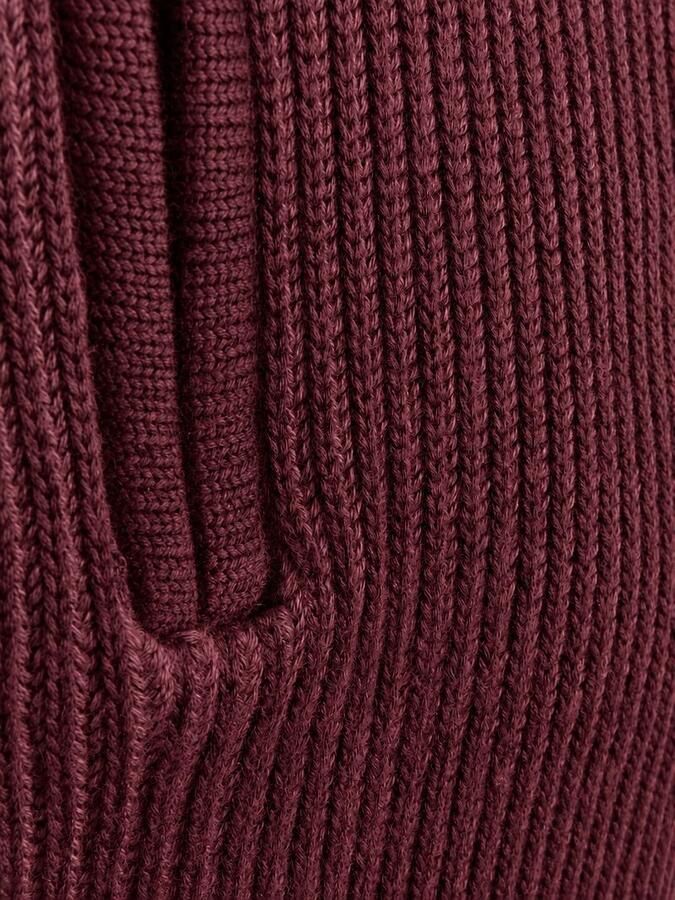 Suitable Bico Half Zip Trui Burgundy - Foto 3