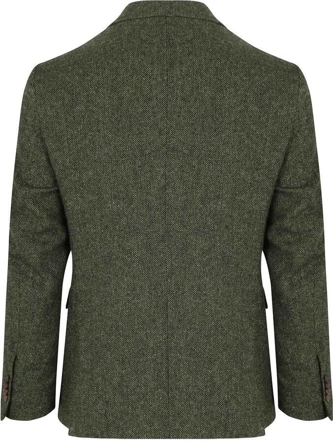 Suitable Birds Eye Colbert Merinowol Groen - Foto 2