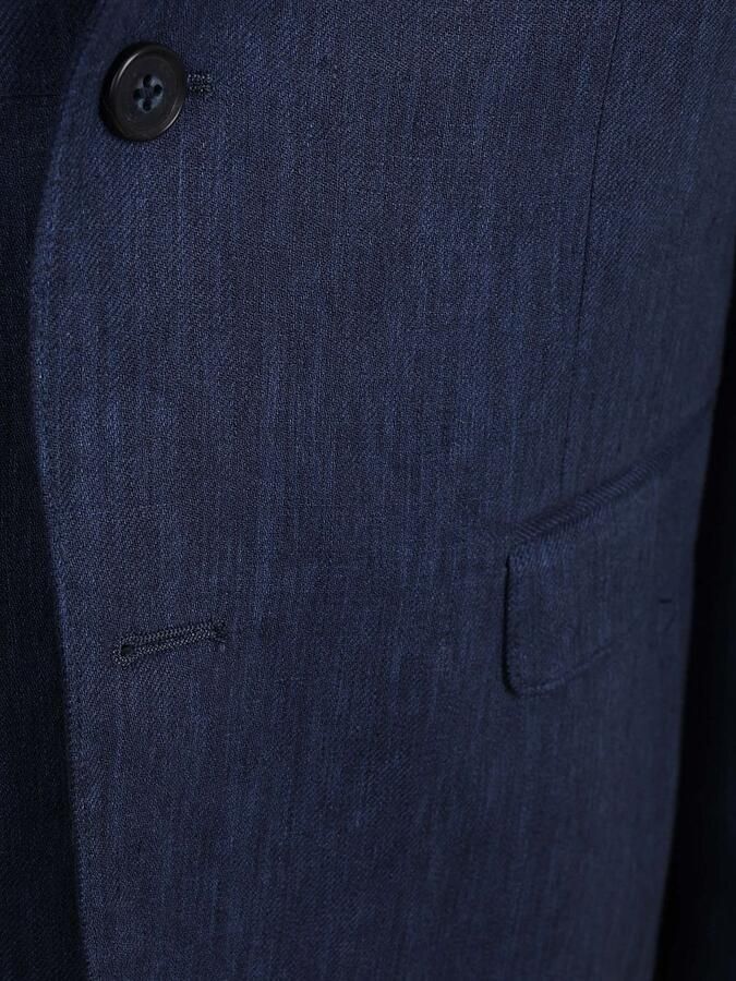 Suitable Blazer Linen Twill Navy - Foto 4