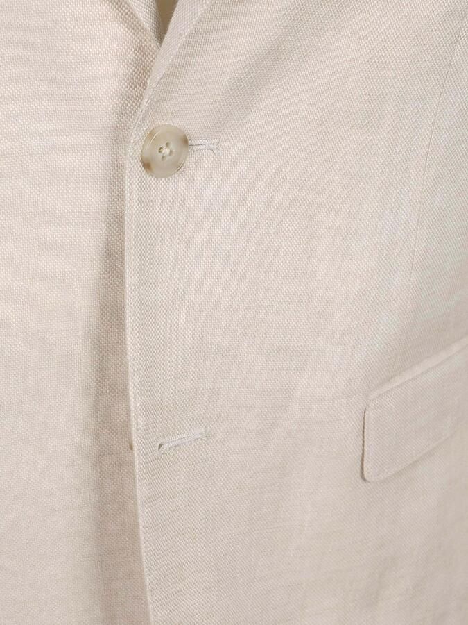 Suitable Blazer Linnen Panama Ecru - Foto 4
