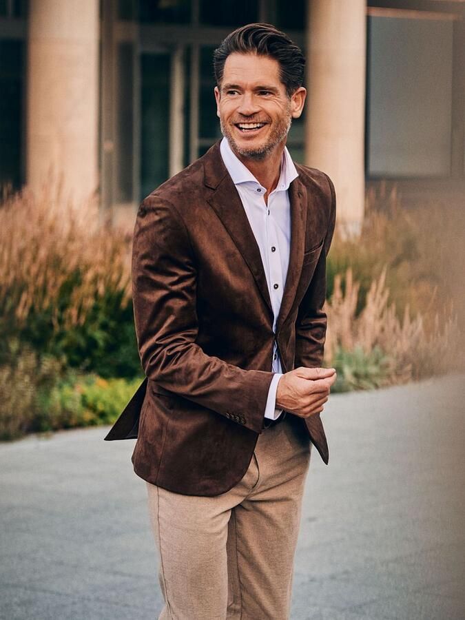 Suitable Blazer Pasetta Cognac - Foto 2