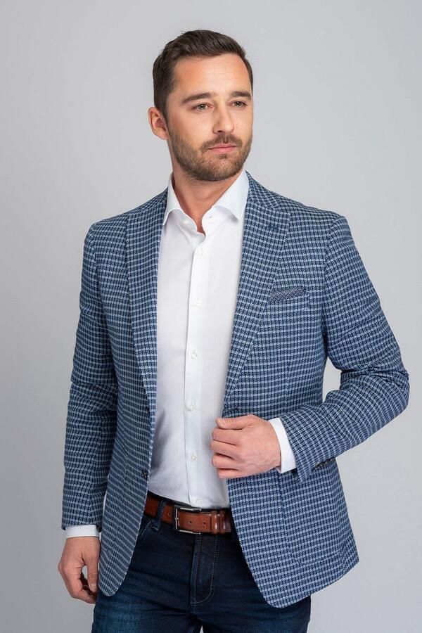 Suitable Blazer Patras Blauw - Foto 4