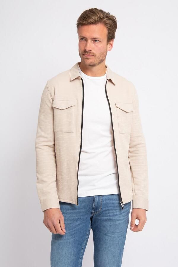 Suitable Boed Overshirt Ecru - Foto 5