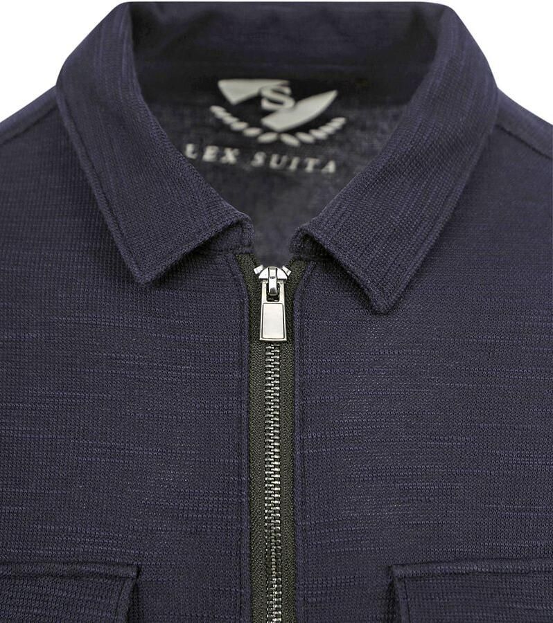 Suitable Sweaters Boed Overshirt Navy