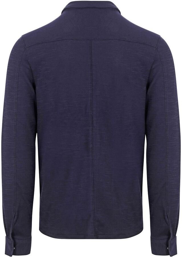 Suitable Sweaters Boed Overshirt Navy - Foto 3