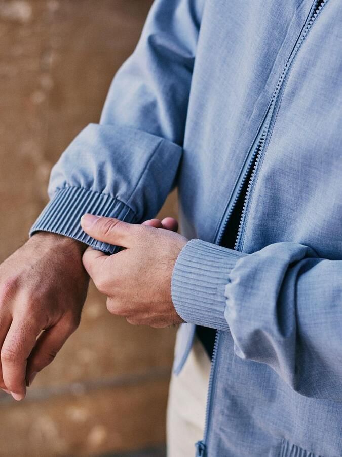 Suitable Blazer Bomberjas Blauw - Foto 4