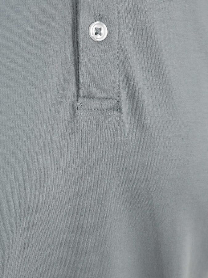 Suitable Boris Poloshirt Cement Groen - Foto 3