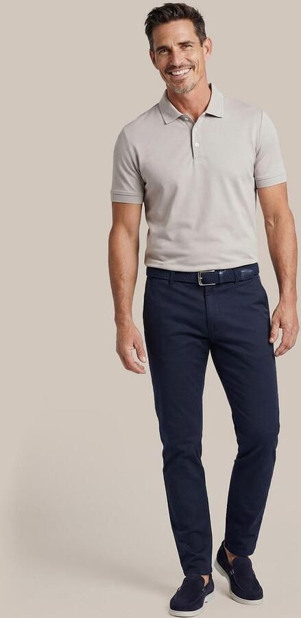 Suitable Boris Poloshirt Greige - Foto 4