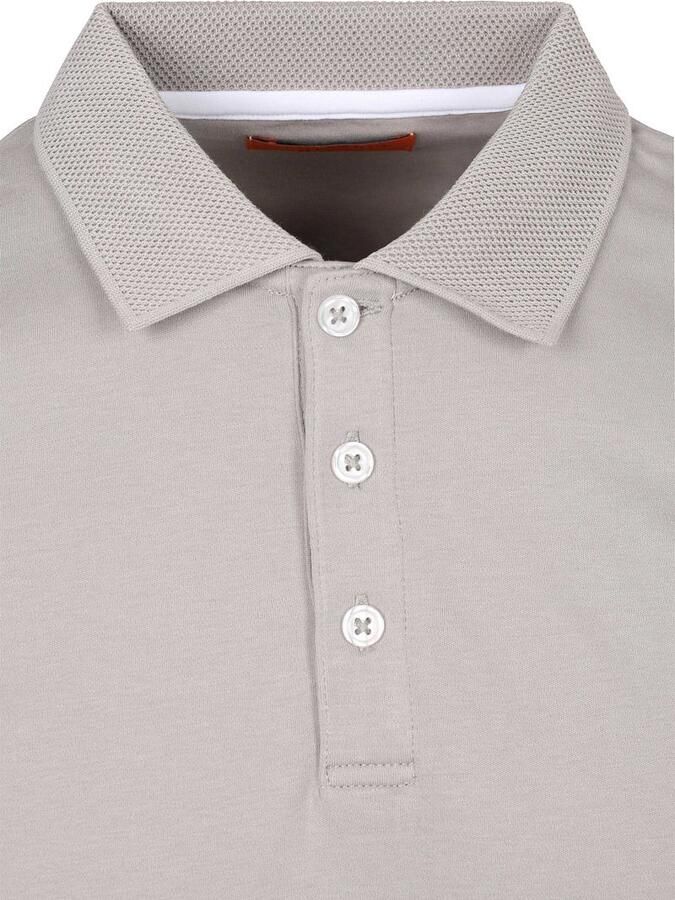 Suitable Boris Poloshirt Greige - Foto 2