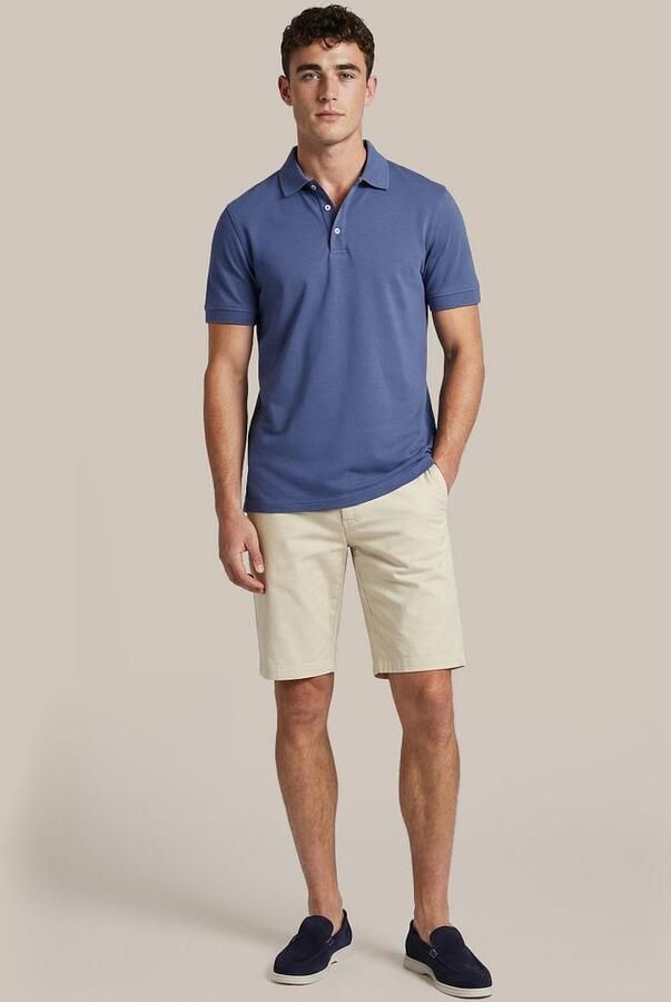 Suitable Boris Poloshirt Royal Blue - Foto 4
