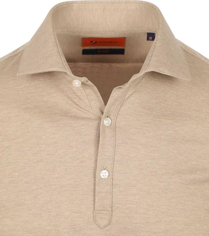 Suitable Sweater Camicia Poloshirt Beige