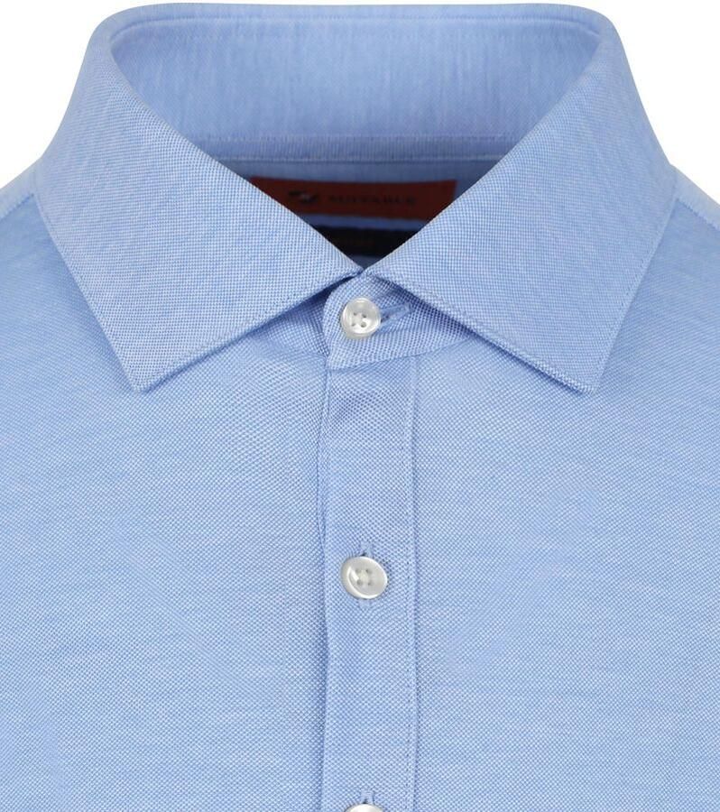 Suitable Camicia Poloshirt Lichtblauw - Foto 2