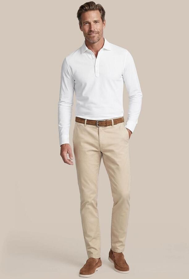 Suitable Camicia Poloshirt Wit - Foto 5
