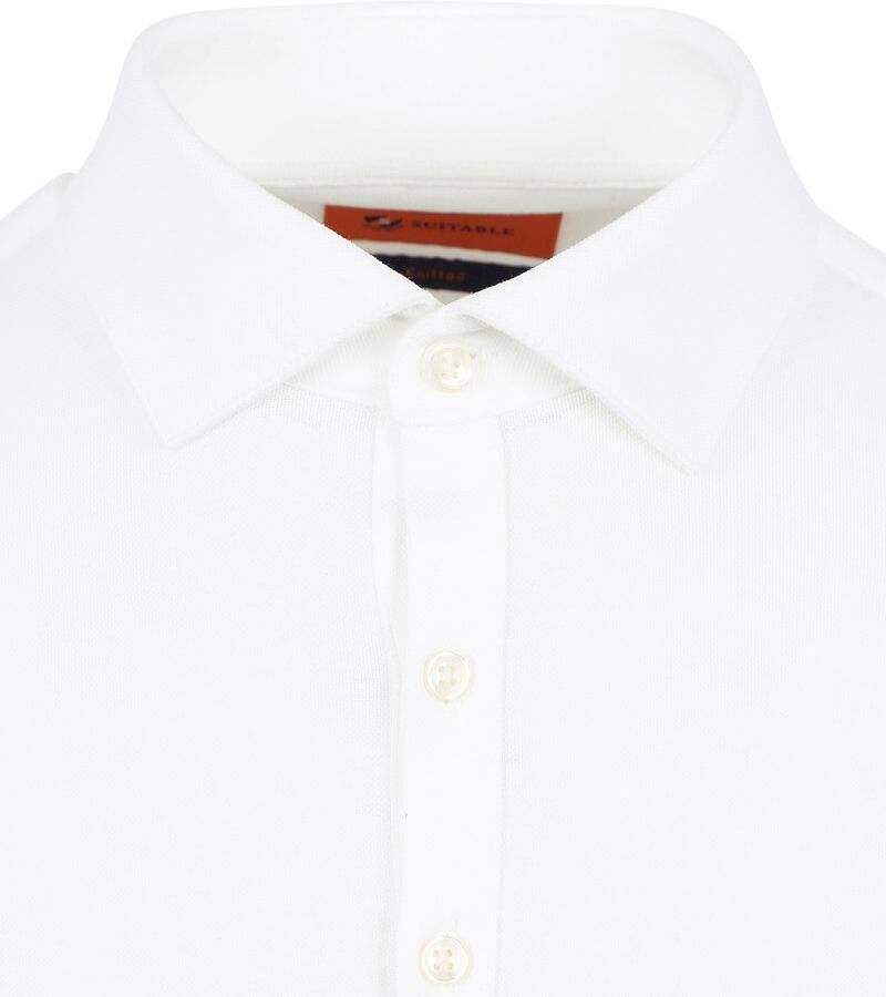 Suitable Camicia Poloshirt Wit - Foto 2