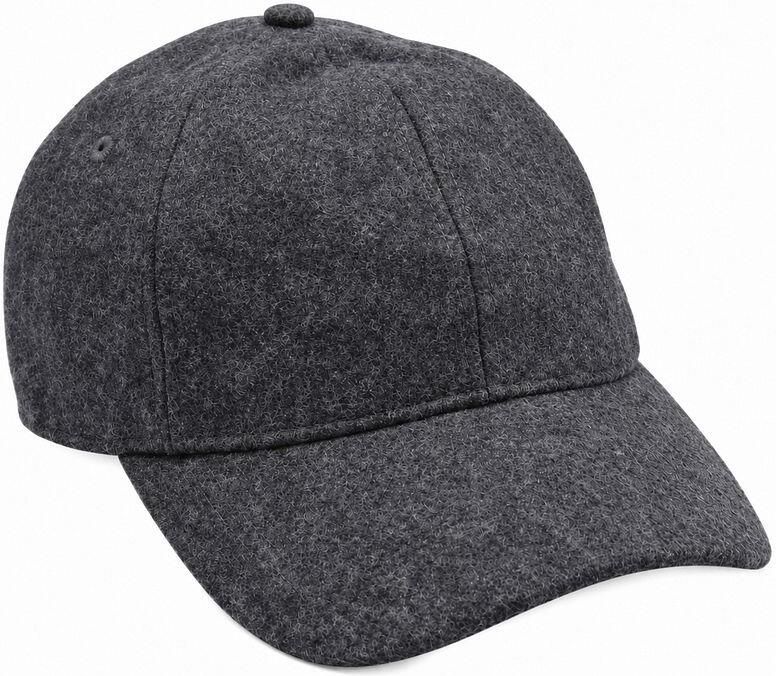Suitable Pet Cap Wool Blend Antraciet