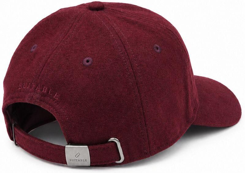 Suitable Pet Cap Wool Blend Rood - Foto 2