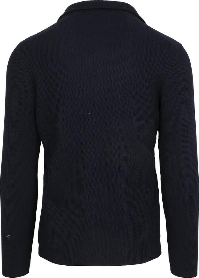 Suitable Cardigan Button Aaron Navy - Foto 3