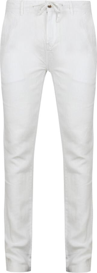 Suitable Chino Linnen Wit