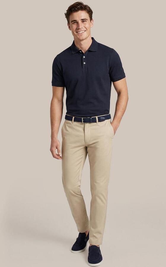 Suitable Chino Peano Twill Beige - Foto 5
