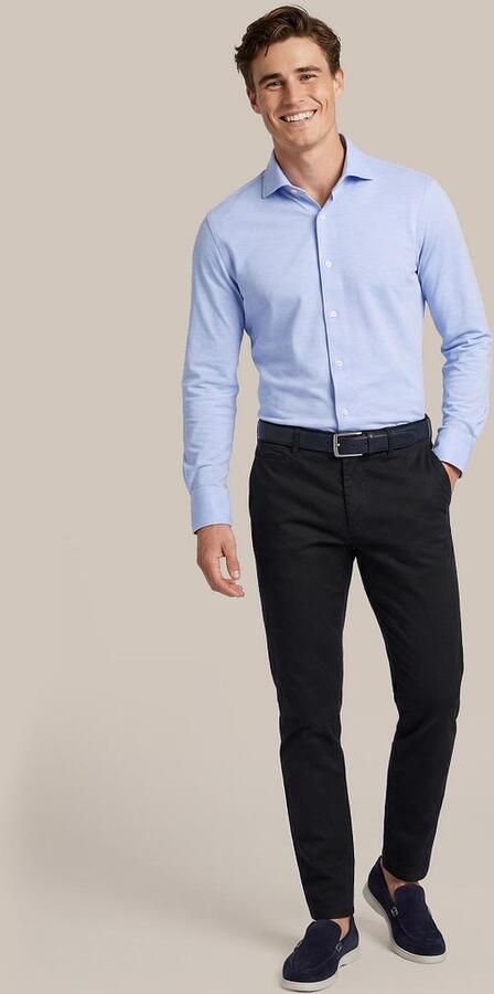 Suitable Chino Peano Twill Navy - Foto 5
