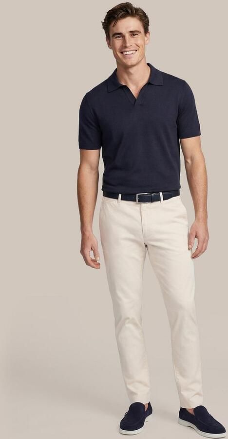Suitable Chino Peano Twill Off White - Foto 5